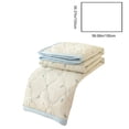 thumbnail image 3 of Linnome Washable Printed Summer Quilt Soft Skin Friendly Breathable Air Conditioning Quilt for Home Use 59x39.4 Inch Multicolor#03, 3 of 6