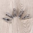 thumbnail image 6 of KALLORY Stainless Steel Clothes Peg Metal Clips Silver 40Pcs Multifunctional, 6 of 10