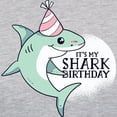 thumbnail image 3 of CafePress - Shark Birthday Long Sleeve T Shirt - Womens Baseball Tee, 3 of 4