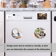 thumbnail image 3 of Cute Cats Fridge Magnetic Sticker Refrigerator Magnets Kitchen Dishwasher Office Home Cabinet Decorative, 3 of 5
