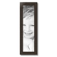 thumbnail image 2 of ArtToFrames 6x23" Plum Victorian Emboss Picture Frame, Brown Wood Poster Frame, with Regular Acrylic and Foam Backing 3/16 inch (FBPL-5080), 2 of 7