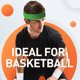 thumbnail image 5 of Diadema deportiva con absorción de sudor para hombres y mujeres, adecuada para baloncesto, correr, tenis, gimnasio, ejercicio 3PCS, 5 of 6