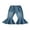 Blue, variant on Bagilaanoe Little Girl Flare Jeans Elastic Waist Bell Bottoms 3T 4T 5T 6T 7T Toddler Sequin Denim Pants Baggy Trousers Kids Fall Casual Clothes