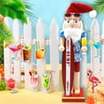 thumbnail image 6 of Surfing Theme Christmas Nutcrackers Figures Suitable for Desk Office Landscape, 6 of 9