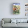 thumbnail image 3 of Canvas Wall Art - Celebrate Life Gallery 'Bluebirds on a Bicycle' Wall Art for Living Room, Bedroom, or Office Décor by Trademark Fine Art - 22 x 32 Inches, 3 of 4