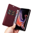 thumbnail image 3 of Funda para Samsung Galaxy Note 9 Estuche de Cuero PU Tipo Cartera con Ranuras para Tarjetas y Cierre Magnético, 3 of 5