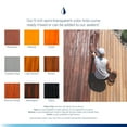 thumbnail image 3 of Seal-Once Marine Premium Wood Sealer - Waterproof Sealant - Wood Stain and Sealer in One - 5 Gallon & Clear, 3 of 10