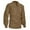 Khaki, variant on Daolelai Men's Long-Sleeved Ethnic Retro Shirt