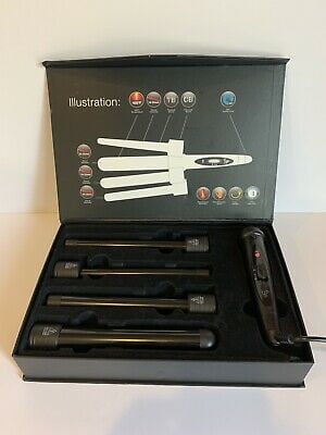 Photo 1 of The New Evolution 4 Part Professional Curling Iron 18-25mm, 19-19mm, 25-25mm, and 32-32mm New