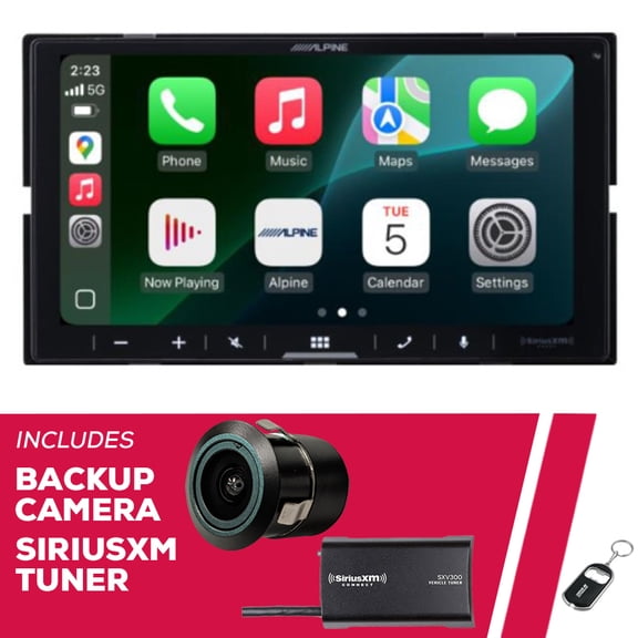 New Alpine iLX-W770-M 6.75" Receiver w/ SiriusXM Tuner and Back-Up Bullet Camera