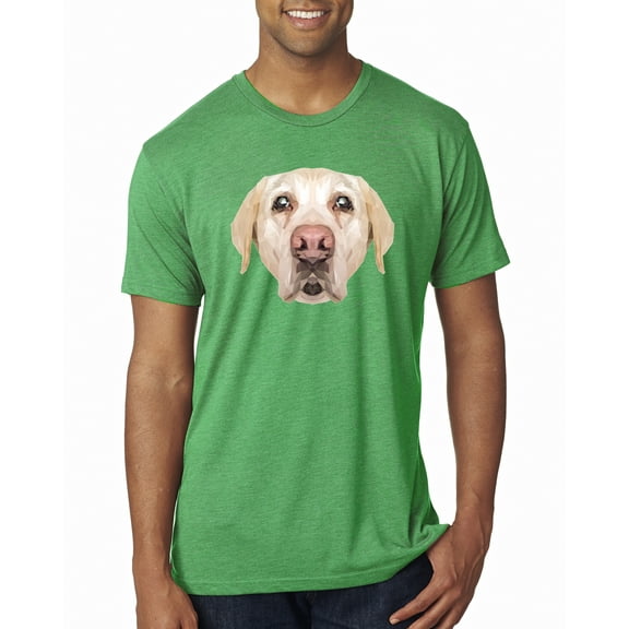 Wild Bobby, Golden Retriever Cute Gift, Dog Lover, Men Premium Tri Blend Tee, Envy, Small