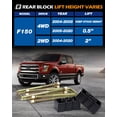 thumbnail image 4 of Kit de elevación Dynofit 3" delantero y 2" trasero para Ford F-150 2004-20, 4 of 9