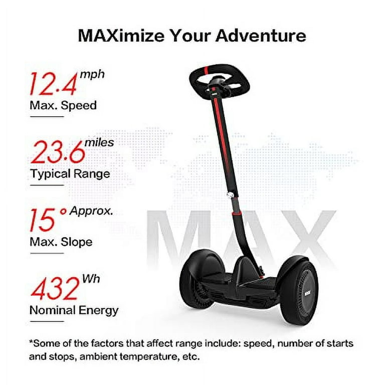 Segway Ninebot S Max Smart Self-Balancing Electric Scooter with LED Li - M4M