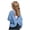 1-Blue, variant on Teen Girls Open Back Shirts Backless Yoga Workout Summer Cute Tee Tops Short Sleeve Crop Oversized T Shirts Clothes 4t 5t 6t 7t 4-14 Years Beige