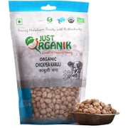 Pack Of 2 - Just Organik Organic Kabuli Chana - 2 Lb (908 Gm)