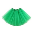 thumbnail image 3 of Wovilon St. Patrick'S Day Party Accessories Set -Tutu Skirt, Bow Tie Headband(Adult), 3 of 5