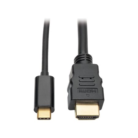 UPC: 0037332202475 | Tripp-Lite Cable U444-003-H 3 feet USB 3.1 Gen 1 USB-C to HDMI 4K Adapter Cable (M/M)