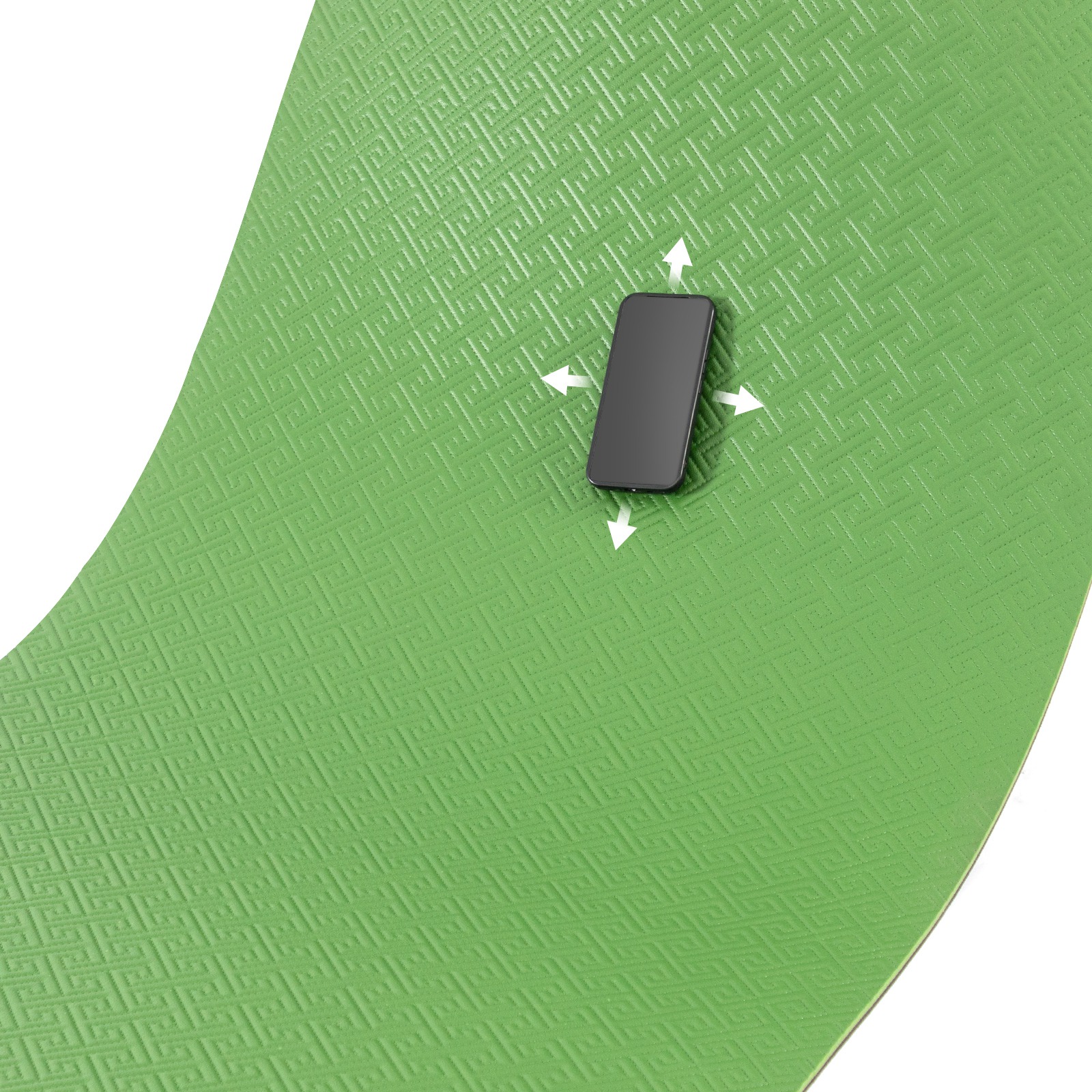 Ray Star Extra Thick Yoga Mat 24"x68"x0.28" Thickness 7mm -Eco Friendly Material- With High Density Anti-Tear Exercise Bolster