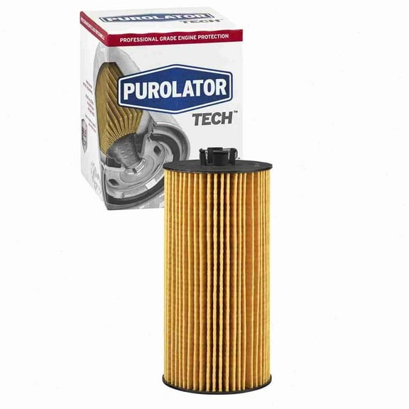 Purolator TECH Engine Oil Filter compatible with Ford F-250 Super Duty 6.0L 6.4L V8 2003-2010