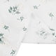 thumbnail image 3 of Mantel rectangular floral REGALWOVEN de algodón y lino, color blanco lila 55"x55", 3 of 5