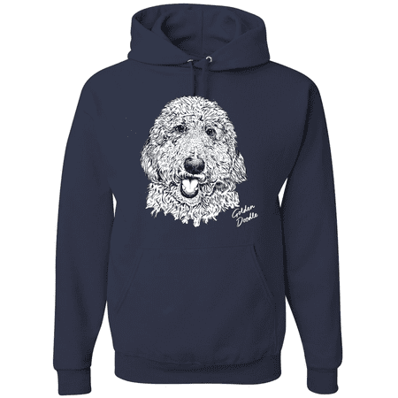 Golden Doodle Dog Lover Pet Owner Animal Lover Graphic Hoodie Sweatshirt