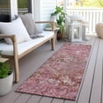 thumbnail image 6 of Addison Rugs Chantille Indoor/Outdoor Transitional Diamond Pink Washable Runner Rug, 2'3" x 7'6", 6 of 6