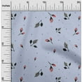 thumbnail image 2 of oneOone Rayon Amethyst Fabric Floral Sewing Craft Projects Fabric Prints By Yard 56 Inch Wide, 2 of 4