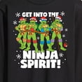 thumbnail image 3 of Teenage Muntant Ninja Turtles - Get Into The Ninja Spirit - Men's Long Sleeve T-Shirt, 3 of 5
