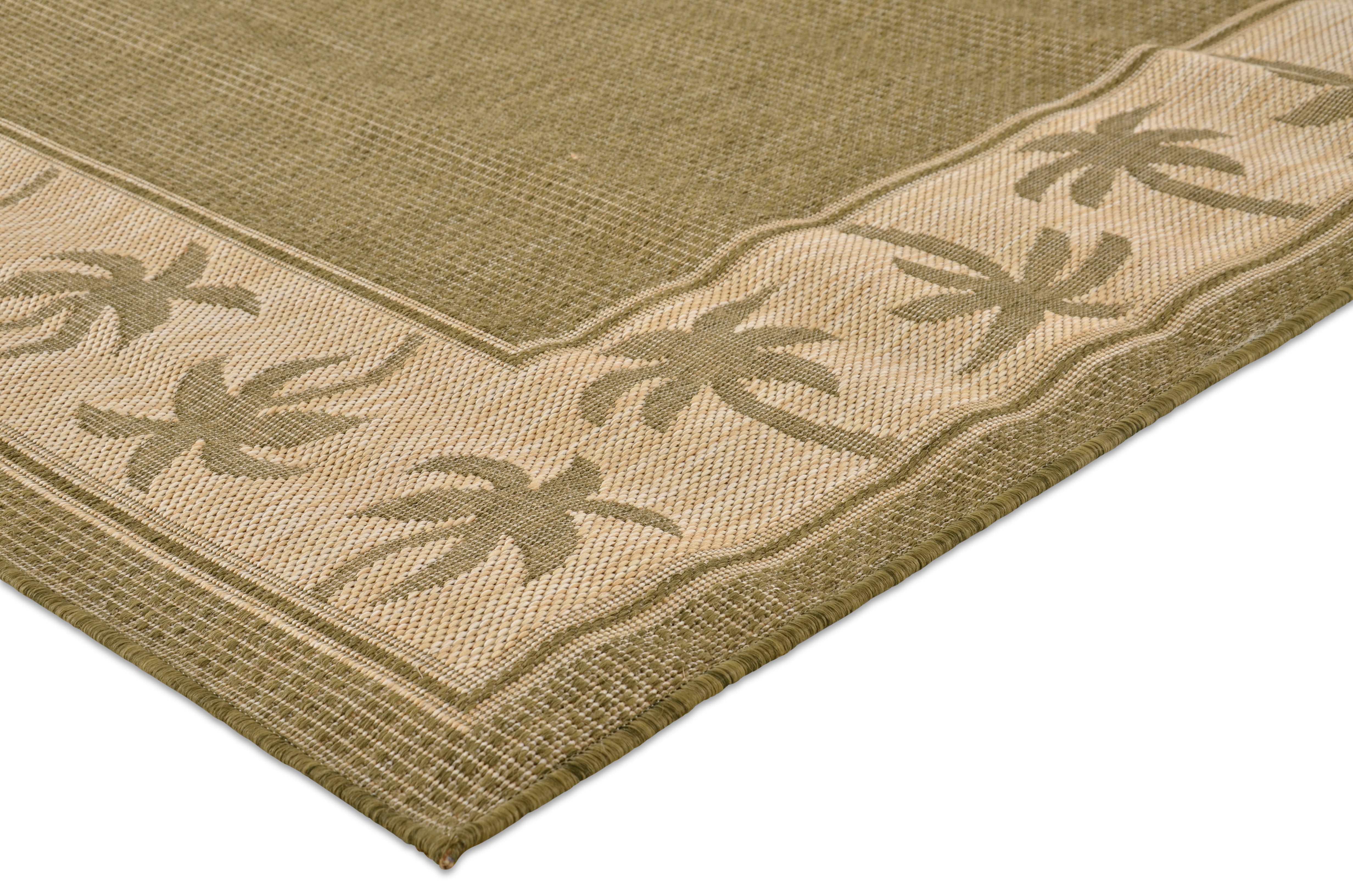 Lorient Home Indoor Outdoor Palm Tree, Palm Tree Area Rug