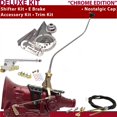 thumbnail image 1 of American Shifter  PG Shifter Kit Chrome 23 in. Swan E Brake Cable Trim Kit for DF17E, 1 of 1