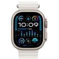 thumbnail image 3 of Restored Discover the Apple Watch Ultra 2, a robust smartwatch designed for extreme situations, workouts, and adventures. This model features a lightweight 49mm titanium case and an exceptionally bright display, ensuring optimal visibility in any environment. With GPS + Cellular capabilities, you can stay connected and navigate with precision. The watch offers an impressive 36-hour battery life, supporting extended use throughout your day. Its advanced features and durable construction make it an ideal companion for active lifestyles, providing efficiency and precision for all your needs., 3 of 3