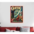 thumbnail image 2 of 36" x 48" Vintage 1926 Carter Witchcraft Magic Poster Wall Art, 2 of 10