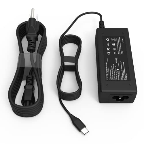 Universal USBC Chromebook Charger 45W Type USB C Replacement for Google Laptop Power Adapter