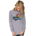 thumbnail image 5 of Puerto Rican Boricua Princess Latina Women's Long Sleeve T Shirt Brisco Brands S, 5 of 5