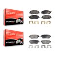 thumbnail image 1 of Positive Plus Front Rear Semi-Metallic Brake Pads Kit for Car Hyundai Genesis 3.8L KPF-100080, 1 of 8
