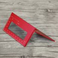 thumbnail image 4 of Woodworking T Type Gauge Multifunctional Square Aluminum Alloy 45° 90° Scale Ruler (Red ), 4 of 6