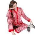 thumbnail image 4 of Pijamas para dormir pijamas de mujer 3XL fat MM plus fat para aumentar el sueño de primavera y otoño, 4 of 4