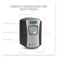 thumbnail image 5 of GOJO LTX-7 Dispenser 700mL Chrome 138804, 5 of 11