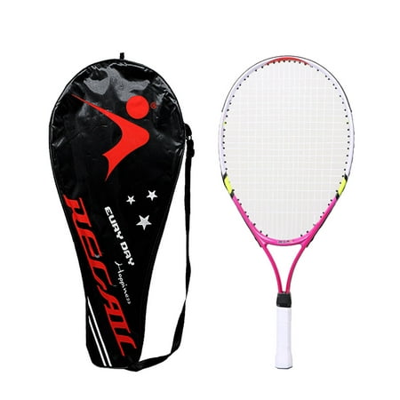 

NUOLUX 1 Set Alloy Tennis Racket with Bag Parent-Child Sports Game Toys for Children Teenagers Playing Game Outdoor (Red)