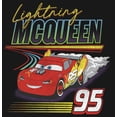 thumbnail image 2 of Girl's Cars Retro Racer McQueen  Graphic Tee Black Small, 2 of 4