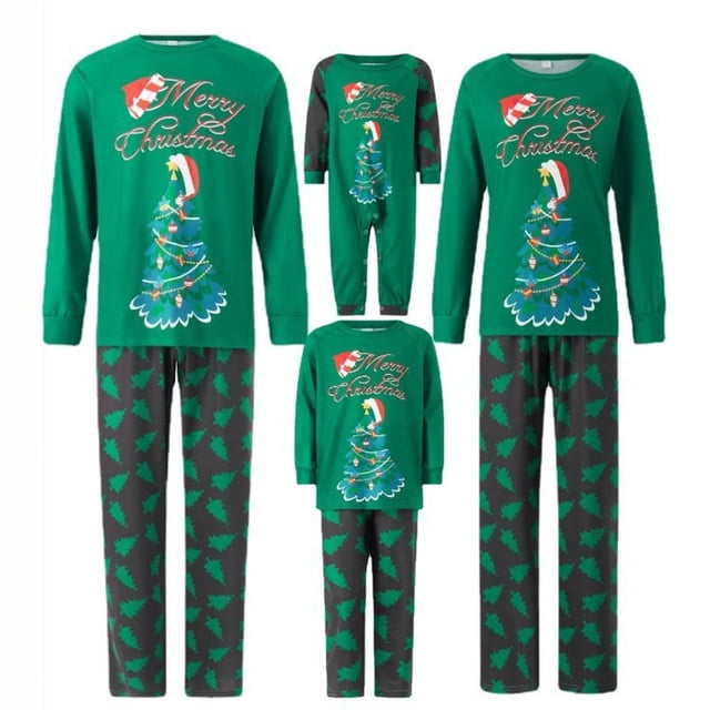 Conjuntos de pijamas navideños para bebés, conjuntos de pijamas para padres, madres, hijas e hijos, ropa para niños en familia