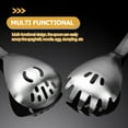thumbnail image 4 of 2pcs Stainless Steel Spaghetti Spoon Server Mud Grinding Spoon Practical Spaghetti Spoon, 4 of 4