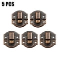 thumbnail image 2 of 5/12set Jewelry Box Hasp Clasp Suitcase Wood Chest Cabinet Decorative Lock Latch, 2 of 3