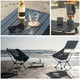 thumbnail image 4 of Mesa de playa personal, mini mesa plegable pequeña y portátil de aluminio para acampar (negro) oso de fresa Electrónica, 4 of 4