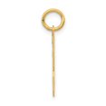 thumbnail image 2 of 14k Yellow Gold Polished Finish Small Size Number 33 Charm Pendant, 2 of 4