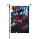 thumbnail image 1 of Bandera de jardín de temporada de Spider-Man, bandera de doble cara, bandera navideña para decoración navideña al aire libre., 1 of 8