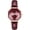 Rose Gold, variant on Women's Leather Band Watch, Octagon Faceted Crystal Dial, Classic Quartz Movement, Stylish Dress Watch for Women