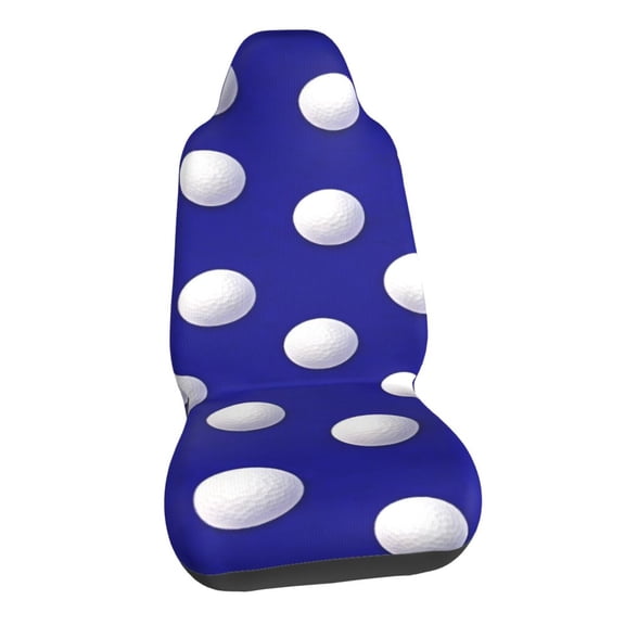 Golf Ball Pattern Car Seat Covers Stretch Car Seat Protectors Universal Fit