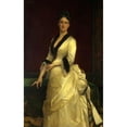 thumbnail image 2 of Alexandre Cabanel 11x14 Gold Ornate Wood Frame and Double Matted Museum Art Print Titled - Catharine Lorillard Wolfe (1828-1887), 2 of 4