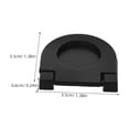 thumbnail image 2 of FUTUREORYY 2Ud Empotrados Negros Para Cocina Y Muebles Oculto Fácil De Usar Y Resistente, 2 of 8